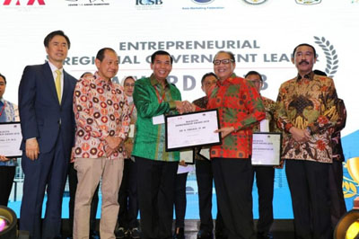  Wako Firdaus Dinobatkan Jadi Walikota Entrepreneur 2018